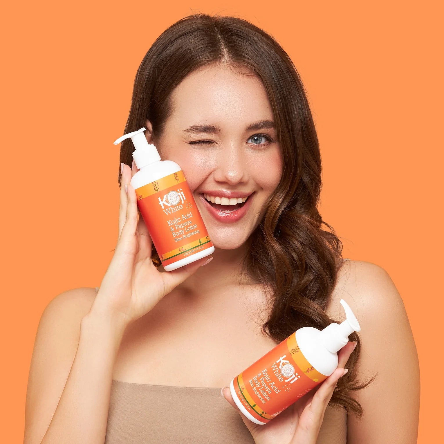 Kojic Acid &amp; Papaya Skin Brightening Body Lotion [250ml]