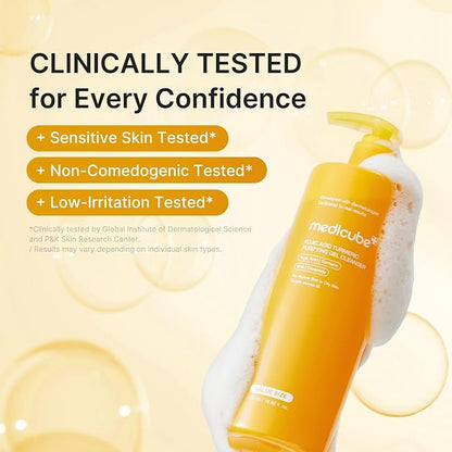 Kojic Acid Turmeric Gel to Foam Cleanser [500ml]