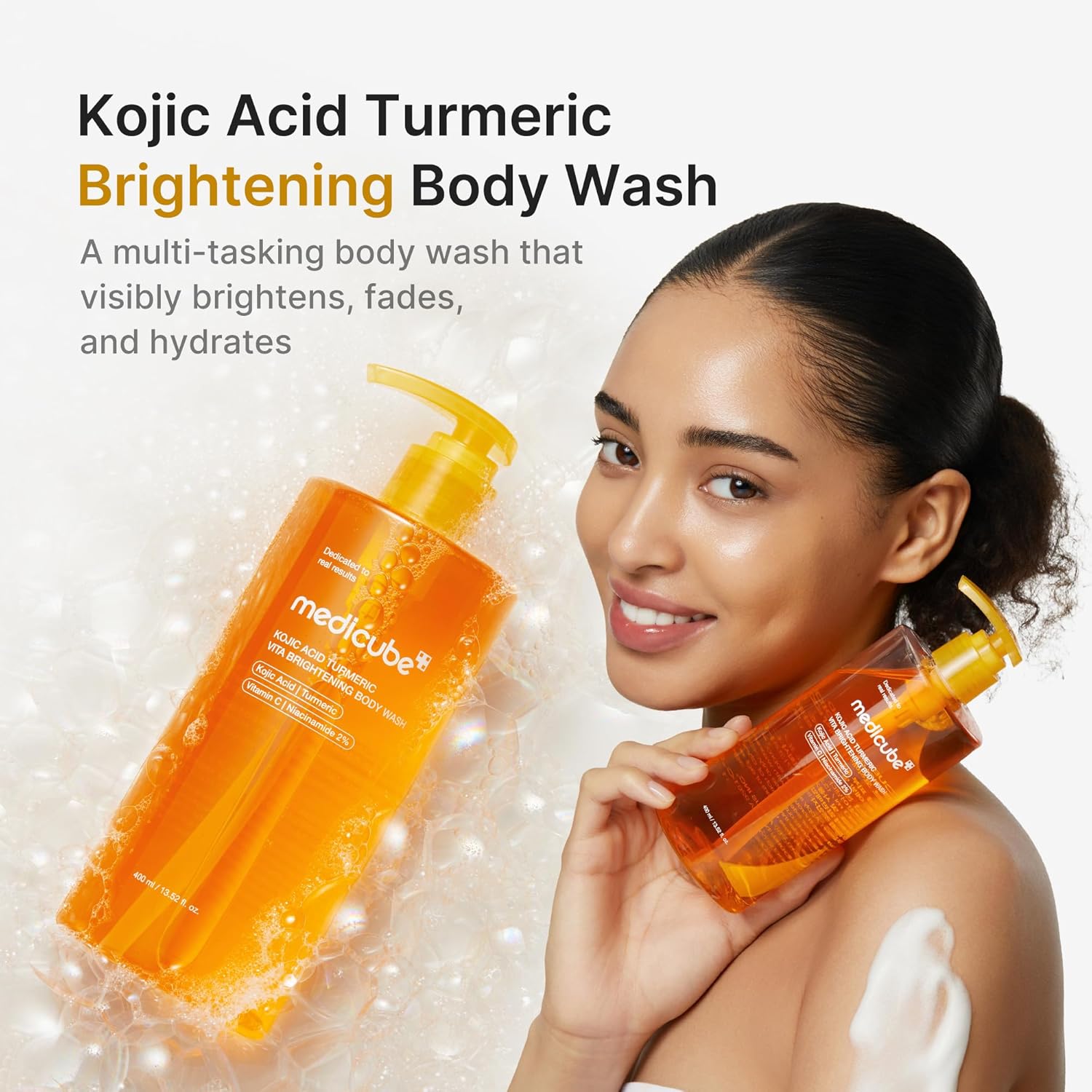 Gel Douche Corps Éclaircissant Acide Kojique et Curcuma [400ml]