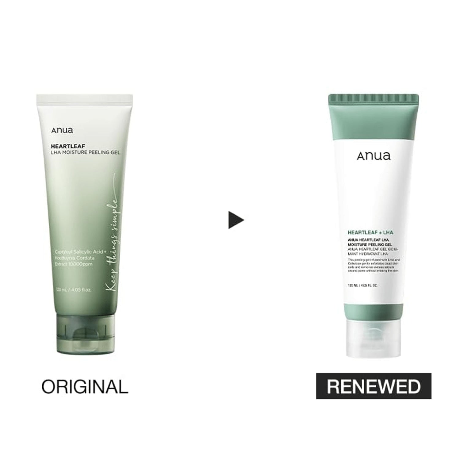 Heartleaf LHA Moisture Peeling Gel [120ml] 