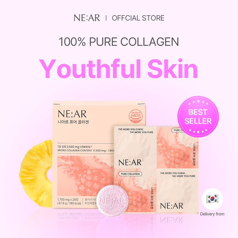 NE:AR Glow Collagen Chews [28 Tabletten]