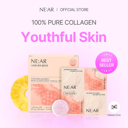 NE:AR Glow Collagen Chews [28 Tabletten]