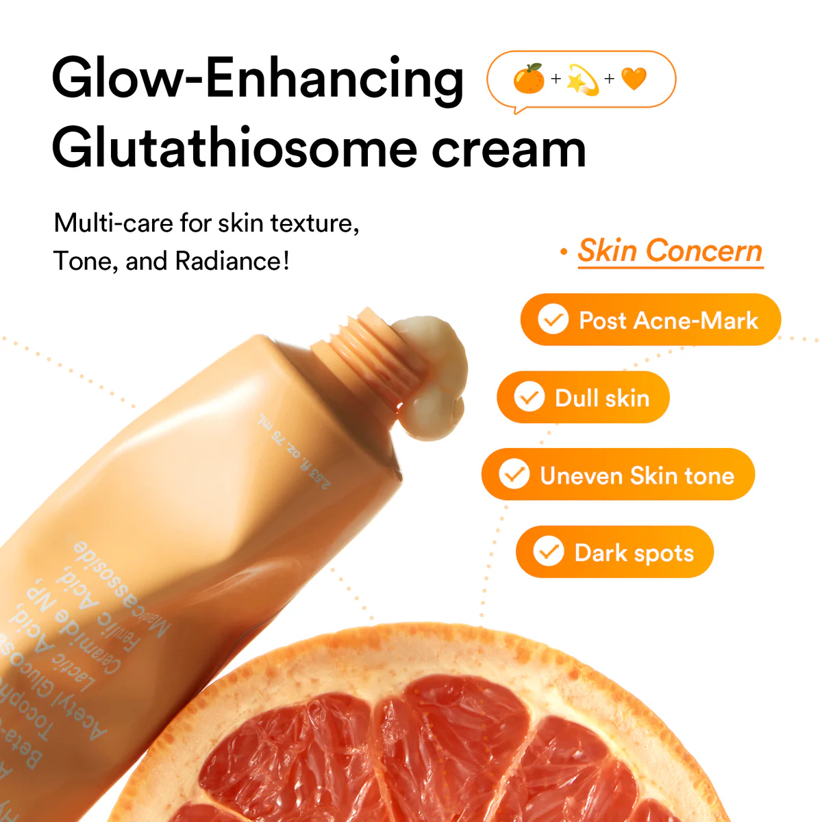 Glutathiosome Cream Vita Tube [75ml]