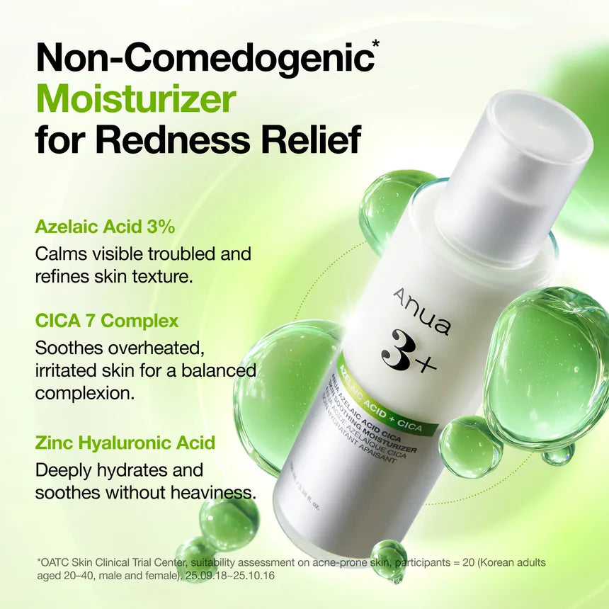 Azelaic Acid Cica Skin Soothing Moisturizer [100ml]