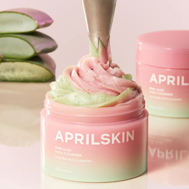 [APRILSKIN] Pink Aloe Pack Cleanser [120ml]