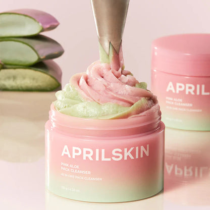 [APRILSKIN] Pink Aloe Pack Cleanser [120ml]