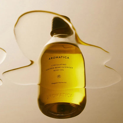 [AROMATICA] Circulating Body Oil Juniper Berry &amp; Ginger [100ml]