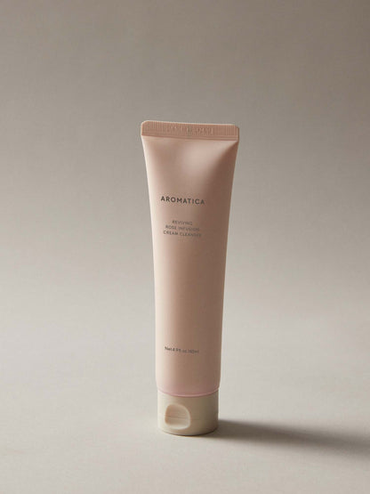 [AROMATICA] Reviving Rose Infusion Cream Cleanser [145g]