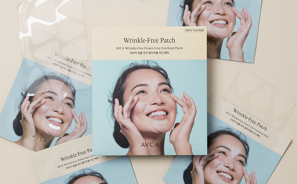 [AVCA] Wrinkle-Free Frown Line Forehead Patch [55pcs]
