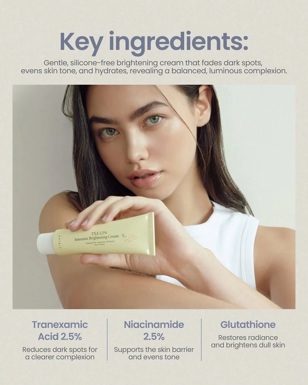 TXA 2.5% Intensive Brightening Cream [50ml]