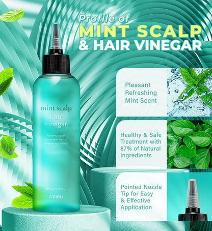 Mint Scalp Hair Vinegar [200ml]
