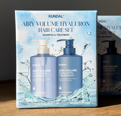 Airy Volume Hyaluron Edition Blossom Breeze (Shampoo 300ml + Treatment 300ml)