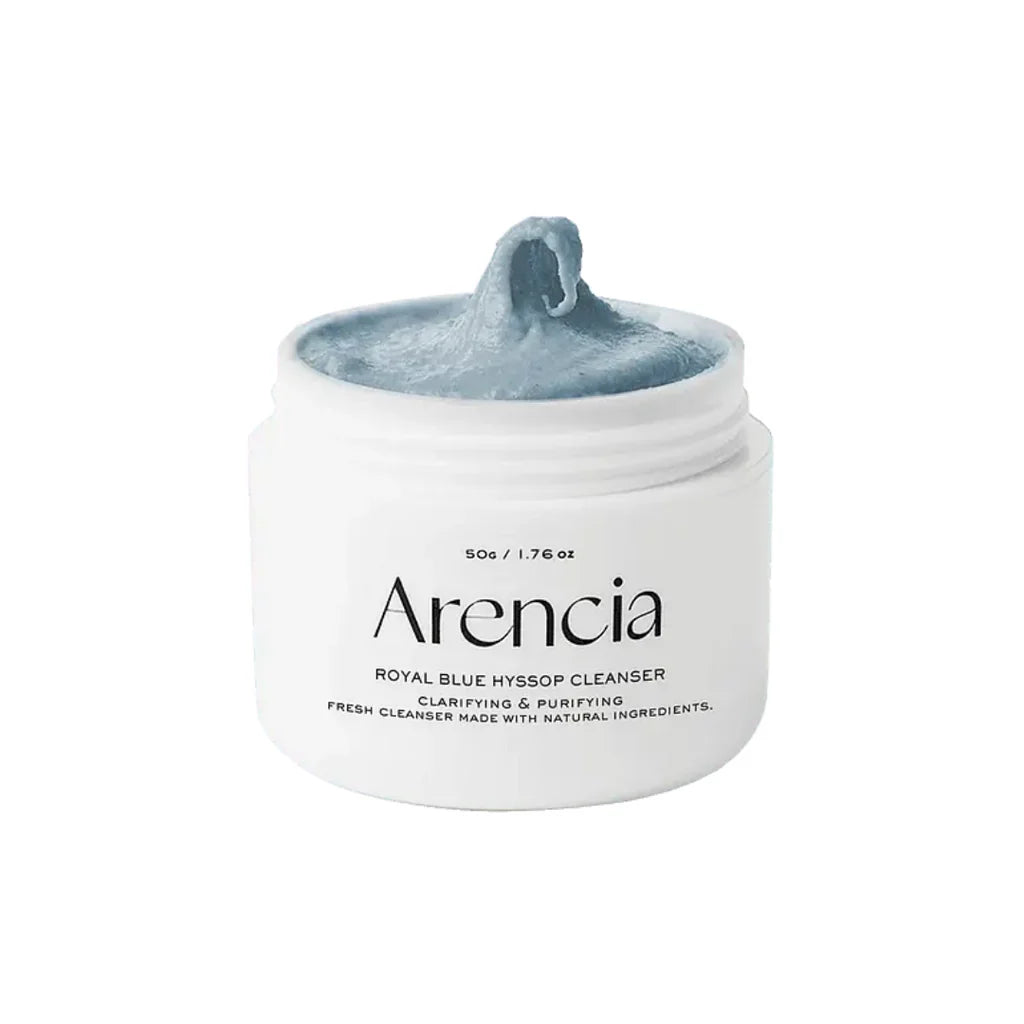 [Arencia] Fresh Blue Hyssop Rice Mochi Cleanser [120g]
