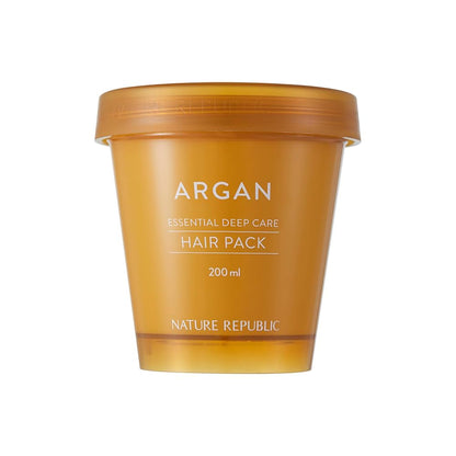 Argan Essential Deep Care Hair Pack [200ml]