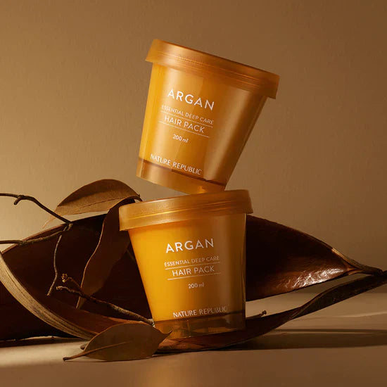 Argan Essential Deep Care Hair Pack [200ml]