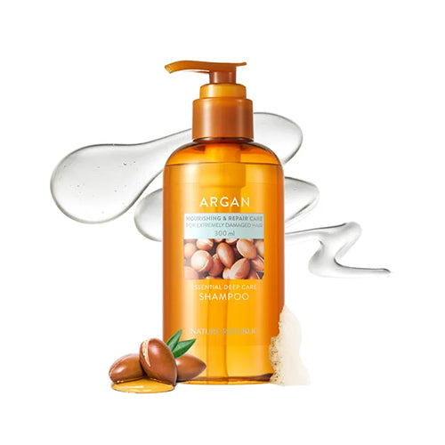 Argan Essential Deep Care Shampoo [300ml]