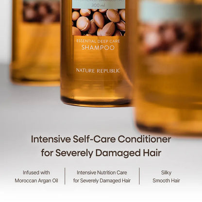 Argan Essential Deep Care Shampoo [300ml]