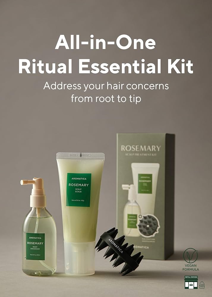 Rosemary Scalp Treatment Kit [2 pcs]