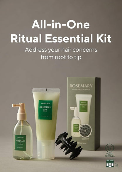 Rosemary Scalp Treatment Kit [2 pcs]