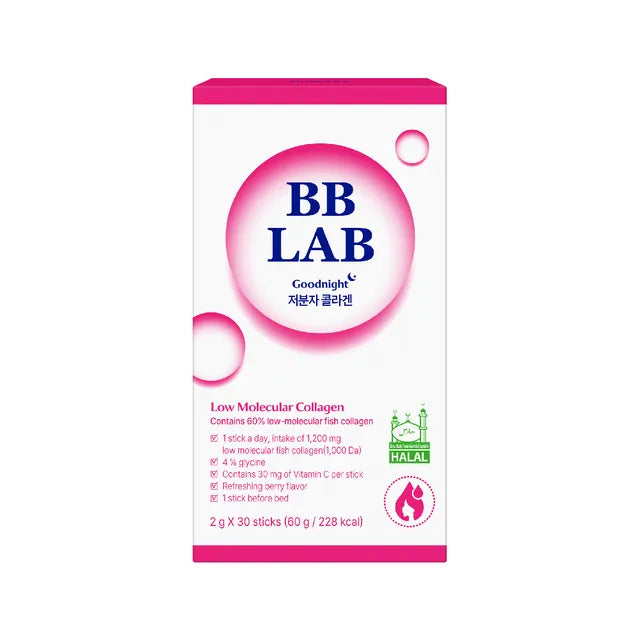 BB LAB Goodnight Collagen Faible Poids Moléculaire [2g x 30 Sticks]