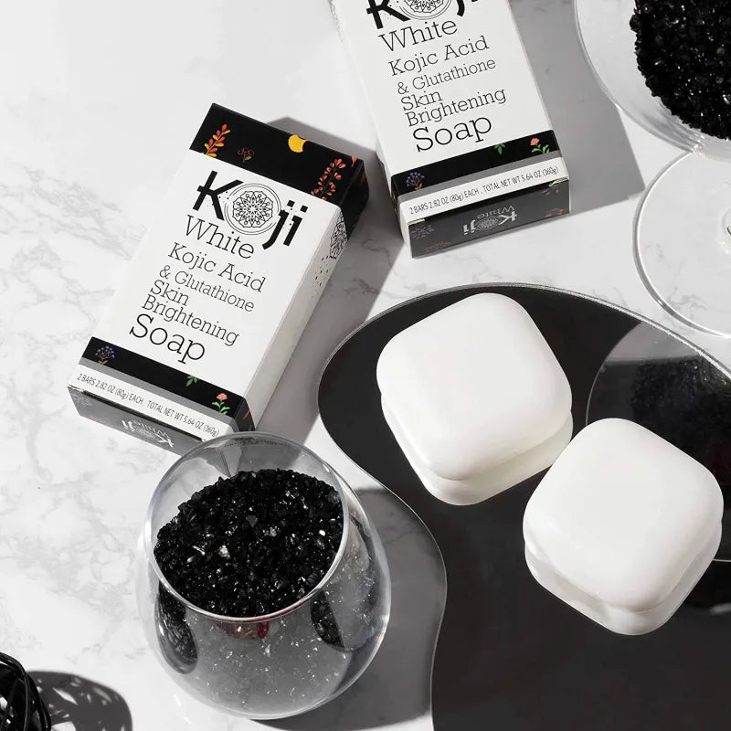 Kojic Acid &amp; Glutathione Skin Brightening Soap [80g x2]