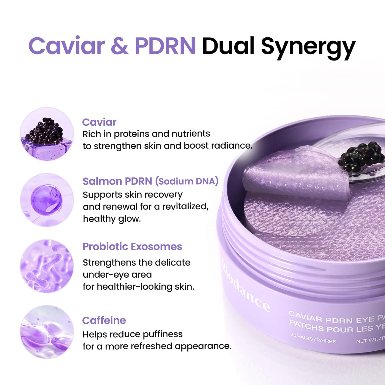 Caviar PDRN Eye Patches [30ea]