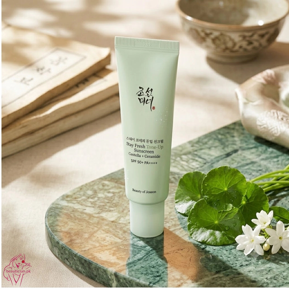 Stay Fresh Tone-Up Sunscreen (Green) [50ml SPF50+ PA++++]