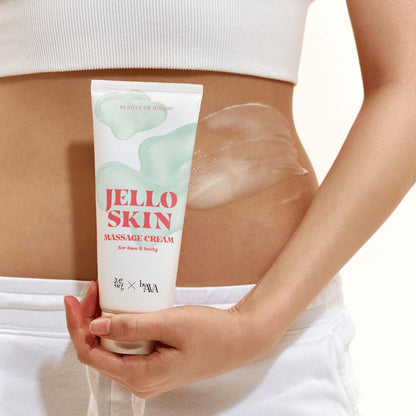 Crème de massage Jelloskin pour le visage et le corps [200 ml]