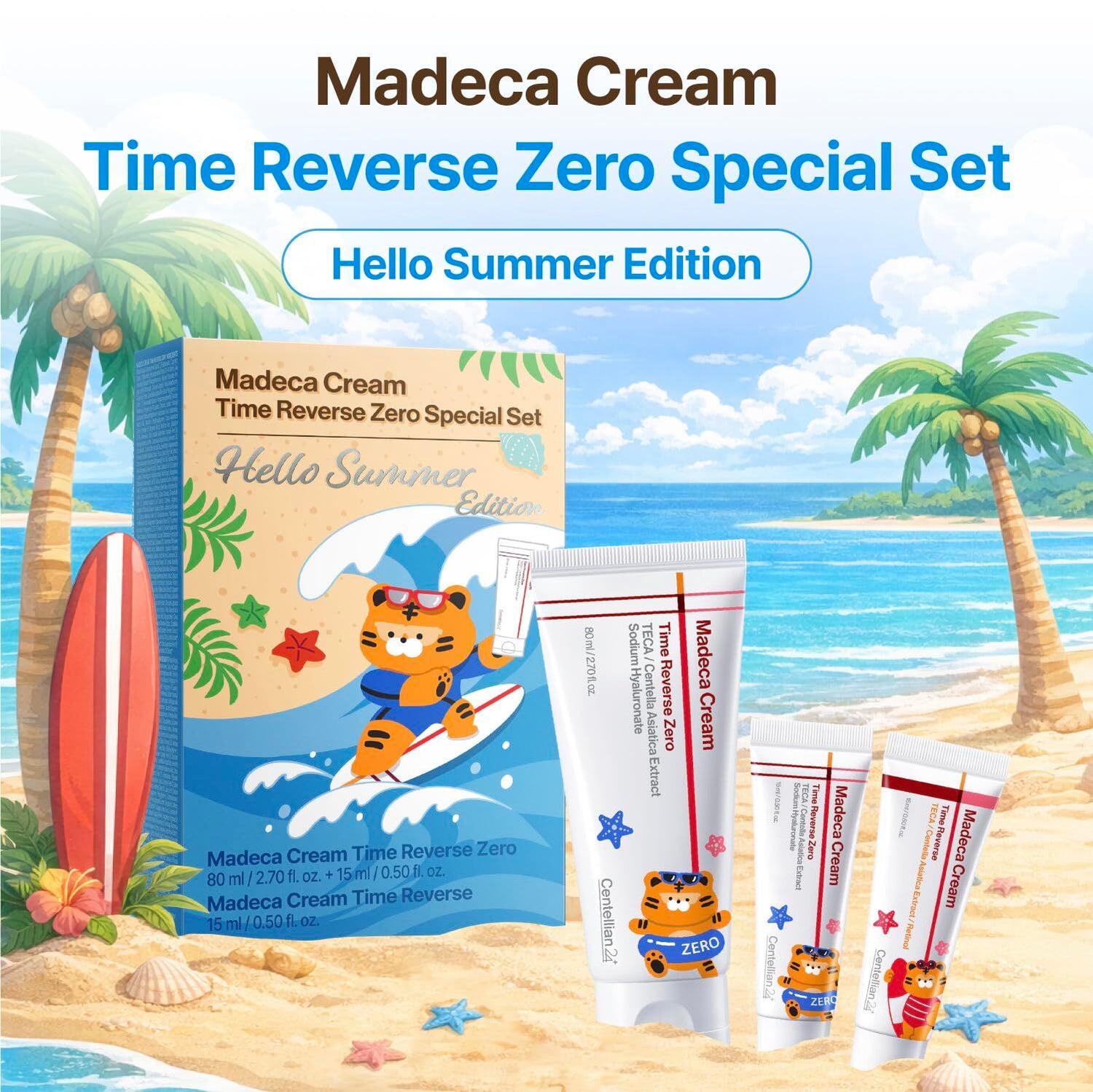 Madeca Cream Time Reverse Zero Special Set – Hello Summer