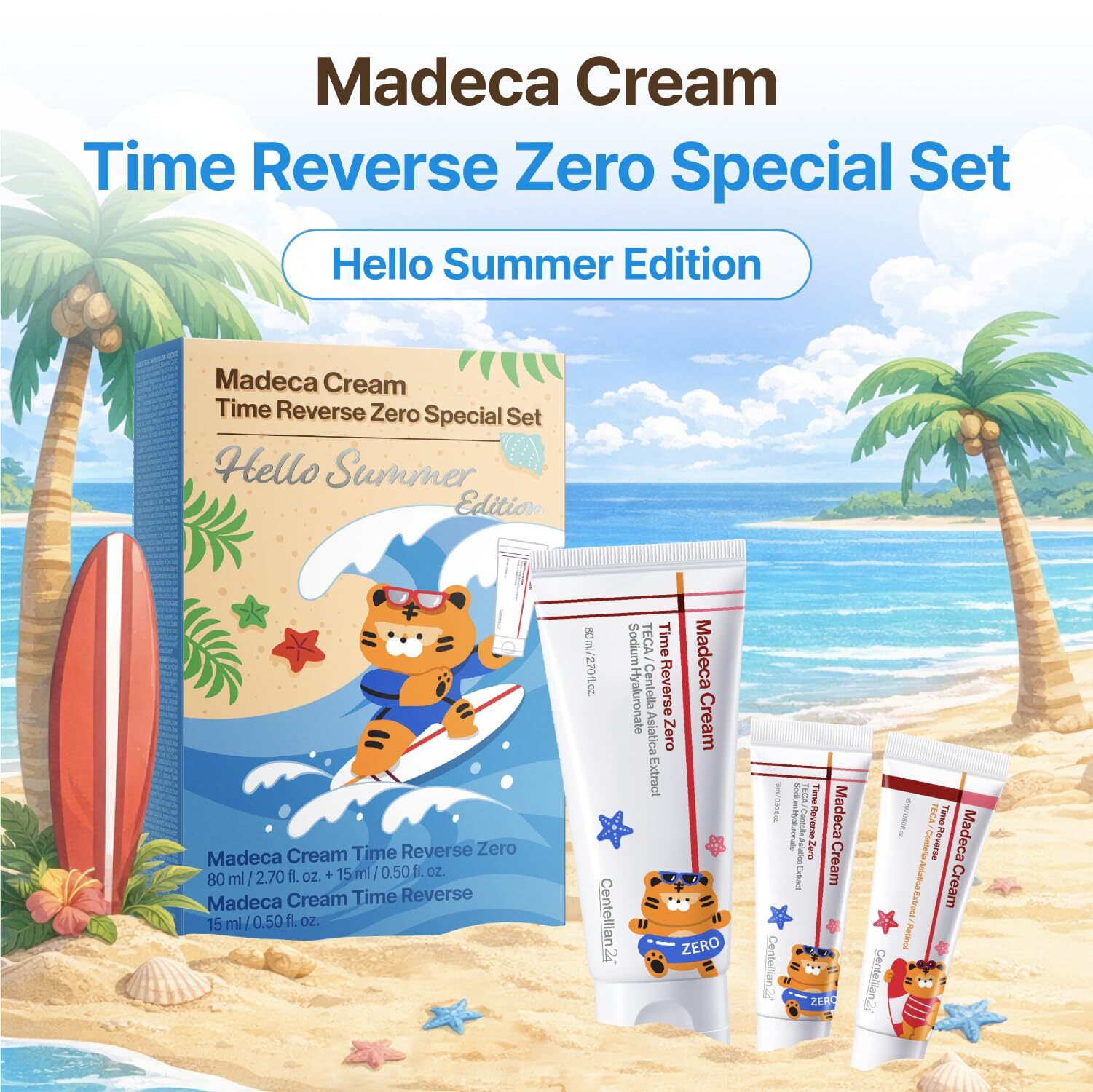 Madeca Cream Time Reverse Zero Special Set – Hello Summer