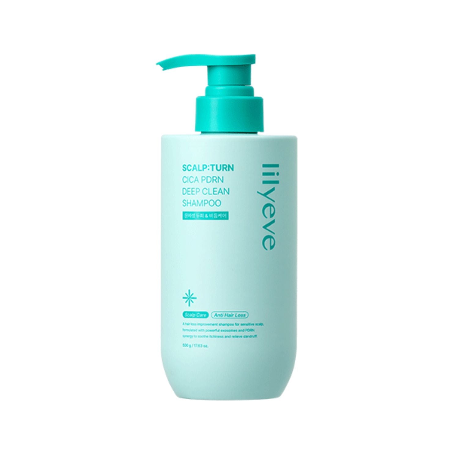 SCALP:TURN Cica PDRN Deep Clean Shampoo [500g]