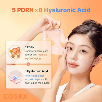 5 PDRN Hyaluronic Acid Vital Hydrating Hydrogel Mask [3ea]
