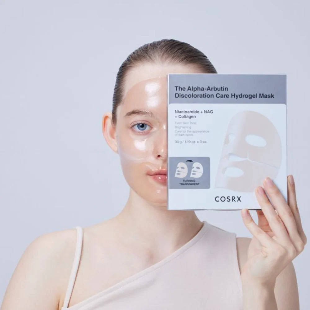 Masque hydrogel de soin des taches pigmentaires à l&