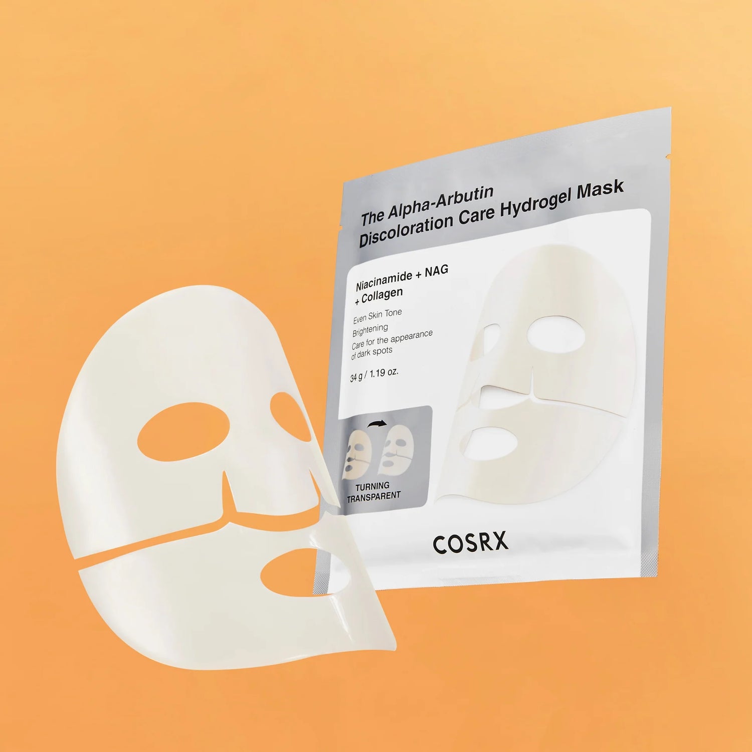 The Alpha-Arbutin Discoloration Care Hydrogel Mask (3ea)