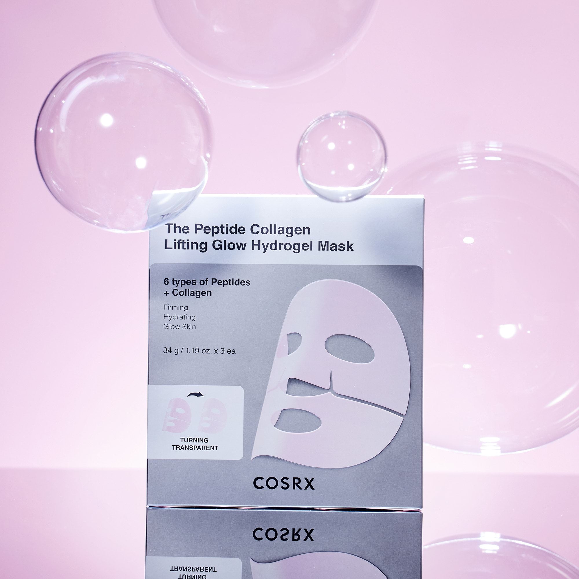 The Peptide Collagen Lifting Glow Hydrogel Mask [3ea]