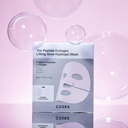 The Peptide Collagen Lifting Glow Hydrogel Mask [3ea]