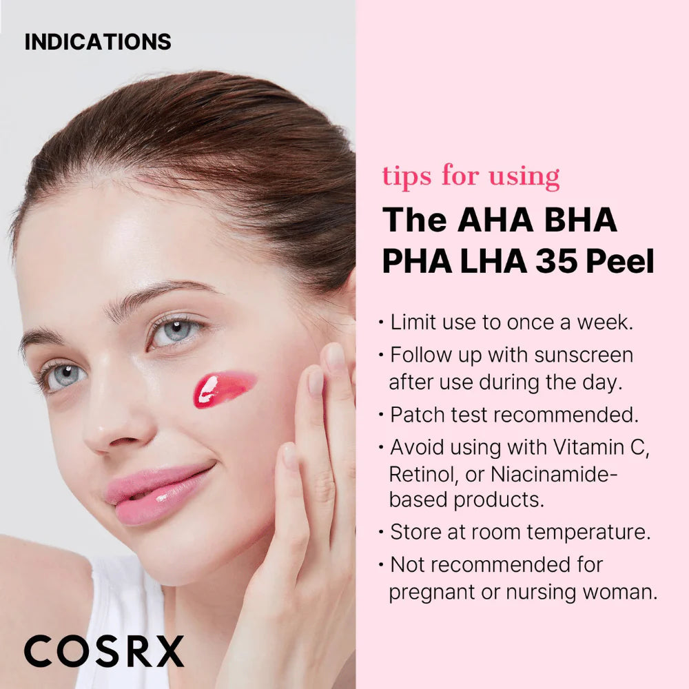 The AHA BHA PHA LHA 35 Peel [30ml]