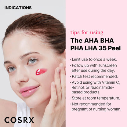 The AHA BHA PHA LHA 35 Peel [30ml]