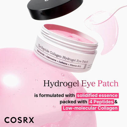 Patchs oculaires hydrogel au collagène peptidique [60 pièces]