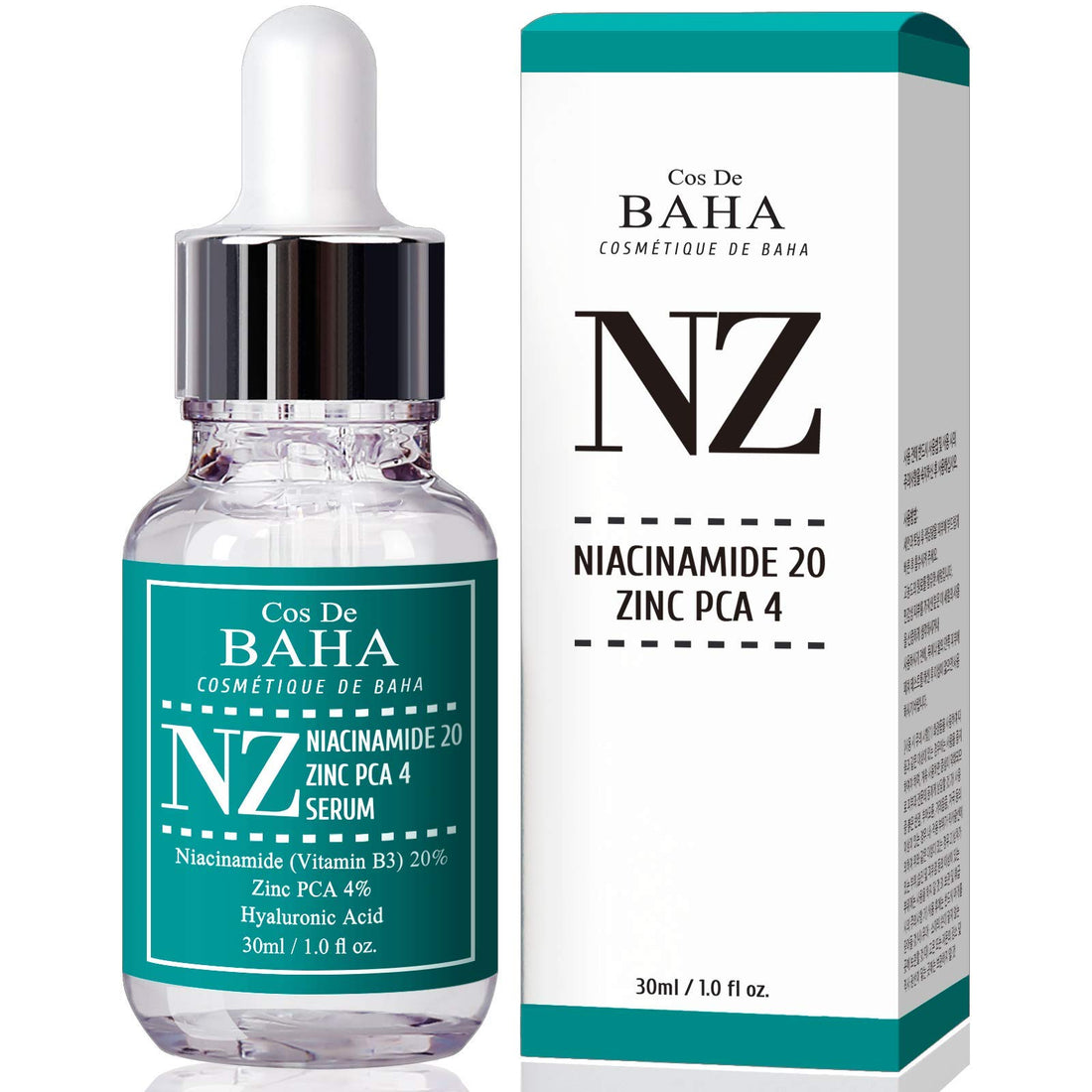 NZ Niacinamide 20 Zinc PCA 4 Serum