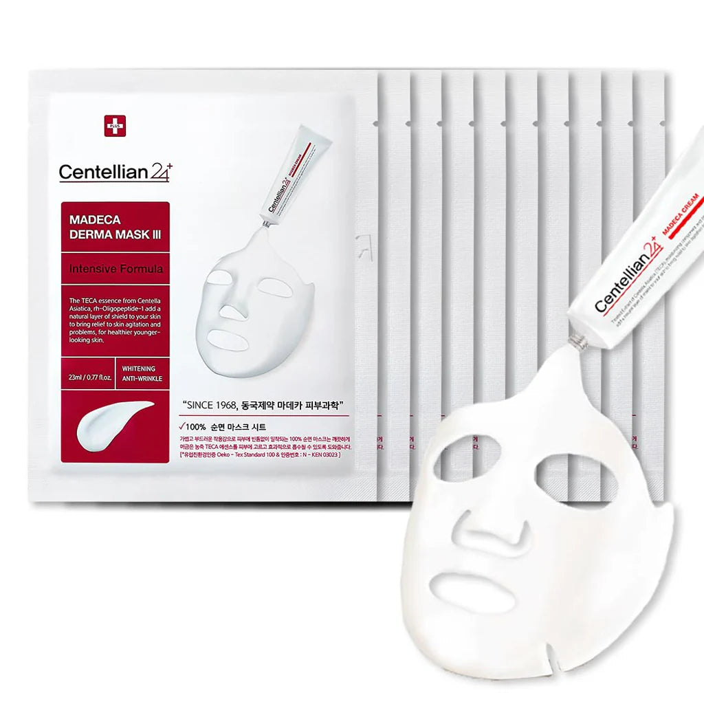 Madeca Derma Mask III Intensive Formula Set [10pcs]
