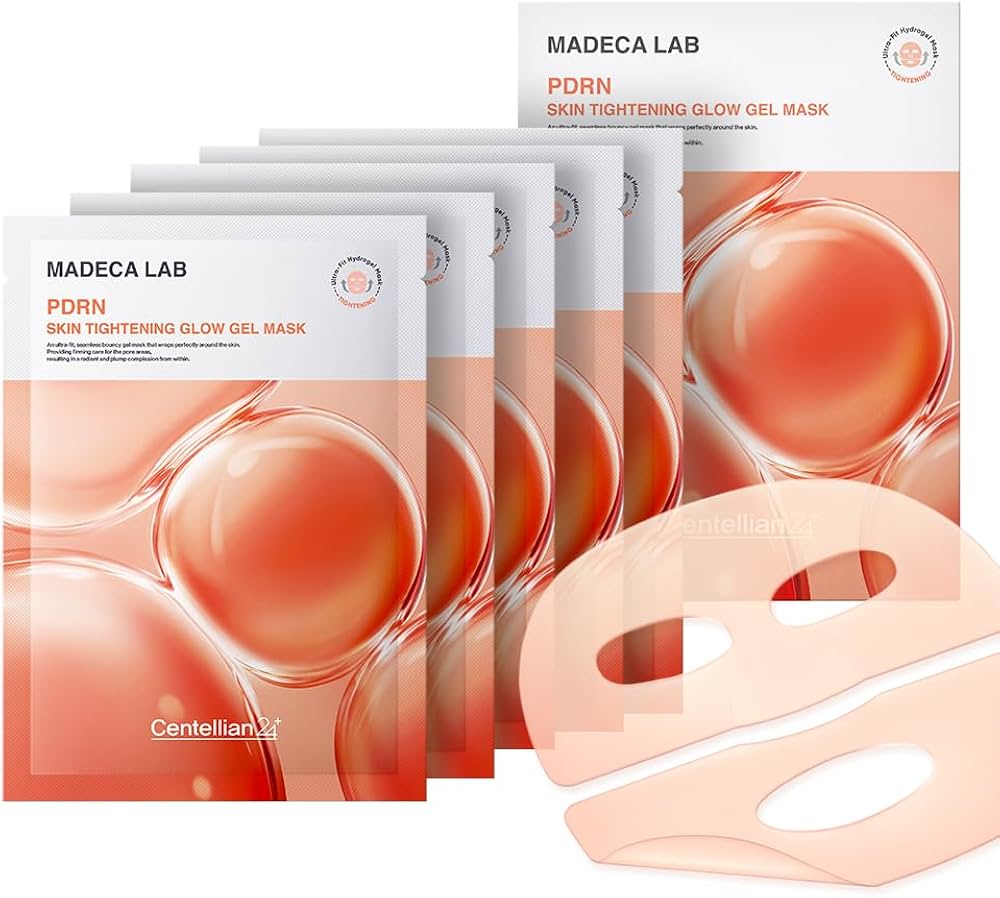 PDRN Skin Tightening Glow Gel Mask [5pcs]