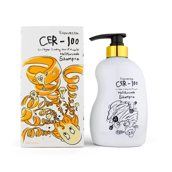 Cer-100 Collagen Coating Hair A+ Muscle Helltornado Shampoo