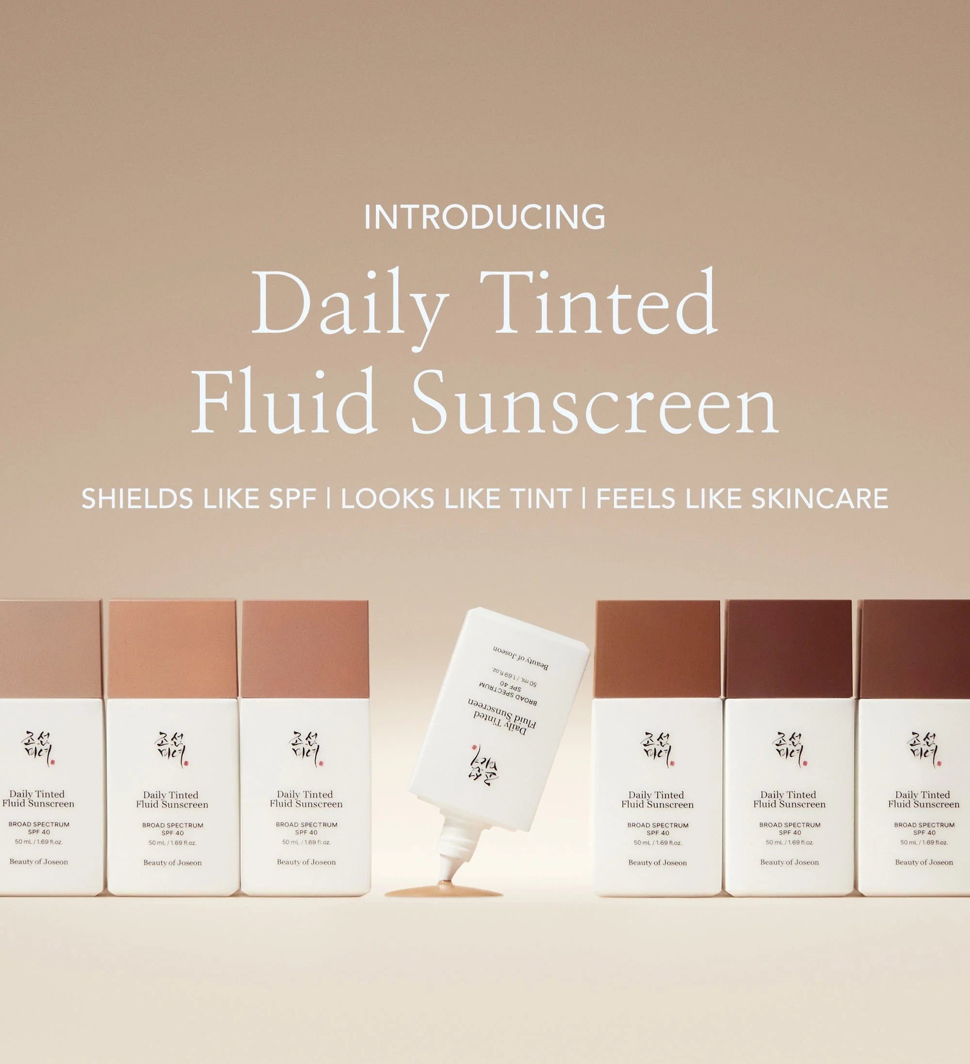 Daily Tinted Fluid Sunscreen Broad Spectrum SPF30 PA+++ [50ml]