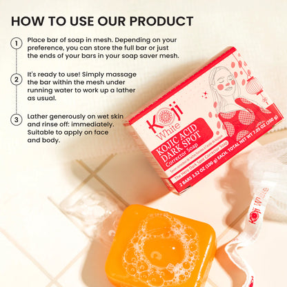 Kojic Acid Dark Spot Corrector Soap [200g]