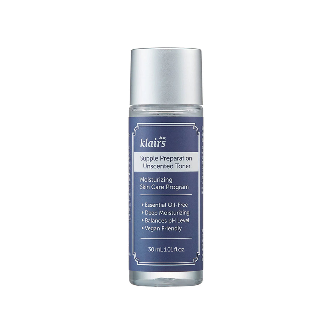 [Dear Klairs] Supple Preparation Unscented Toner MINI [30ml]