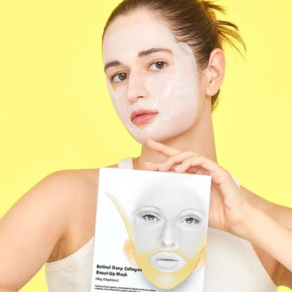 Deep Collagen Retinol Boost-Up Mask Set [25g x 4 Sheets]
