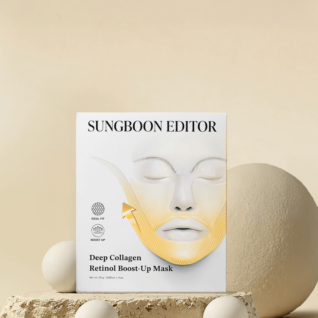 Deep Collagen Retinol Boost-Up Mask Set [25g x 4 Sheets]