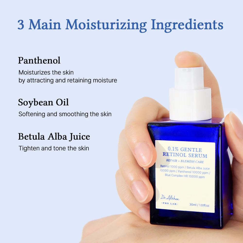 0.1% Gentle Retinol Serum [30ml] 