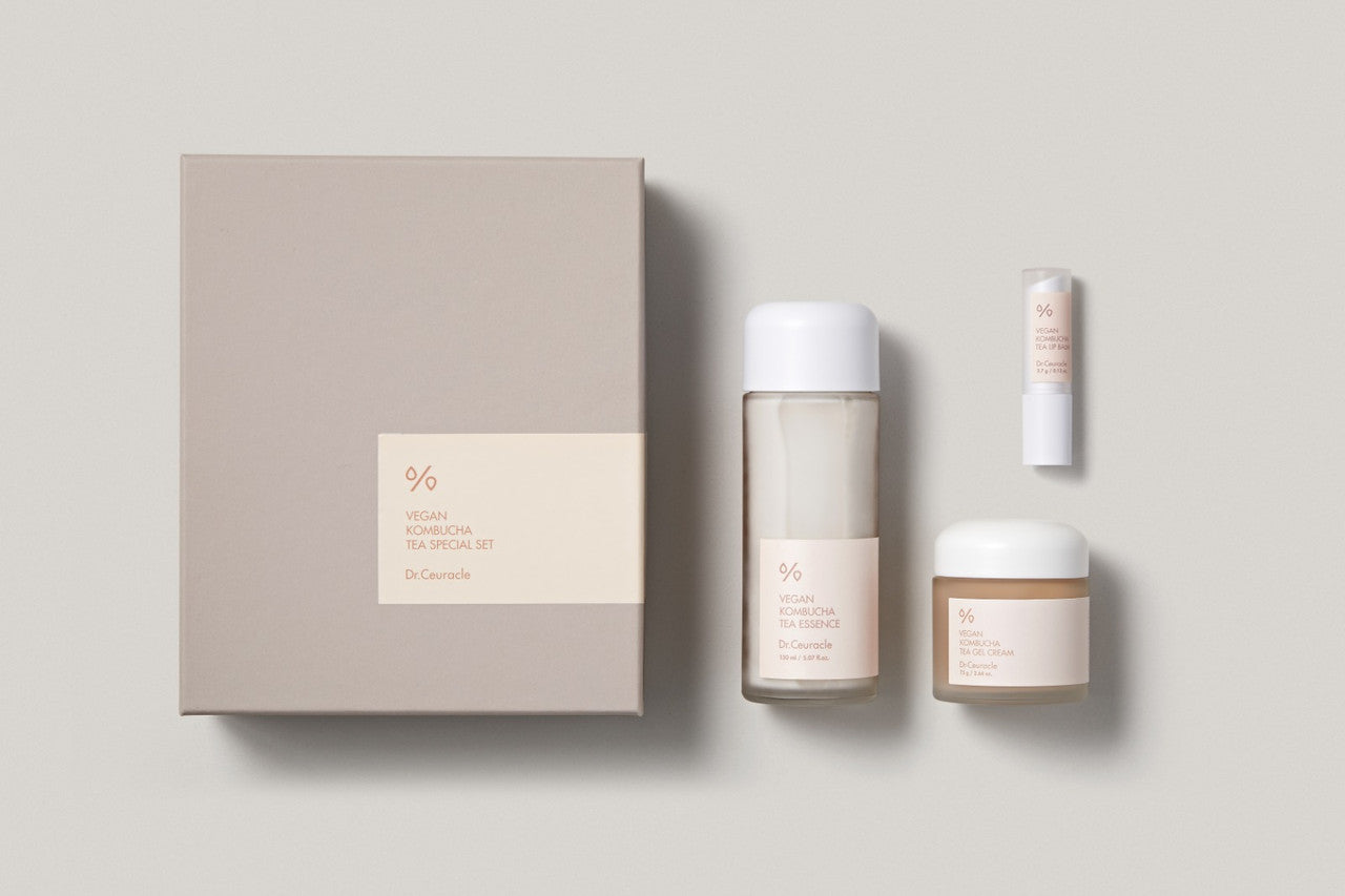 Coffret spécial thé Kombucha végétalien [3 pièces]